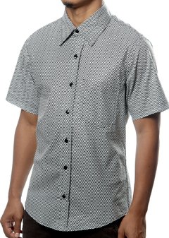 Camisa estampada camaleão urbano Zig Zag - comprar online