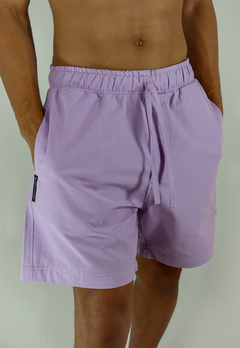 Imagem do Bermuda Walkshort Camaleão Urbano Linho Lilas