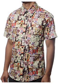 CAMISA ESTAMPADA CAMALEÃO URBANO PROPAGANDA - comprar online