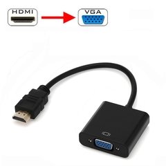 ADAPTADOR HDMI A VGA + 3.5mm AUDIO - comprar online