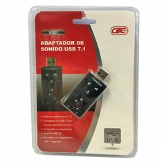 ADAPTADOR USB SONIDO GTC 7.1