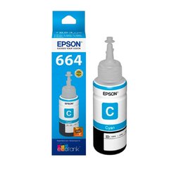 Tinta Epson T664 Cyan 70ml - comprar online