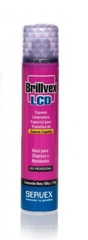 Brillvex LCD - Espuma Limpiadora Especial Para Superficies Delicadas