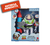 Buzz Lightyear original de Toy Story Mattel con cohete y frases en inglés