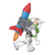 Buzz Lightyear original de Toy Story Mattel con cohete y frases en inglés - tienda online