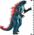 Muñeco Godzilla dinosaurio de Godzilla vs Kong - New Empire - Giant 28cm en internet