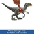 Velociraptor Epic Attack Jurassic World original - Luz y sonido en internet