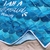 Canga de Praia Personalizada com Mini Pompons | Estampa Sereia - comprar online
