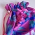 Saquinho Organizador Personalizado |Estampa Purple Hibiscus - comprar online