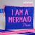 Necessaire Clutch Personalizada | Mermaid Azul e Pink