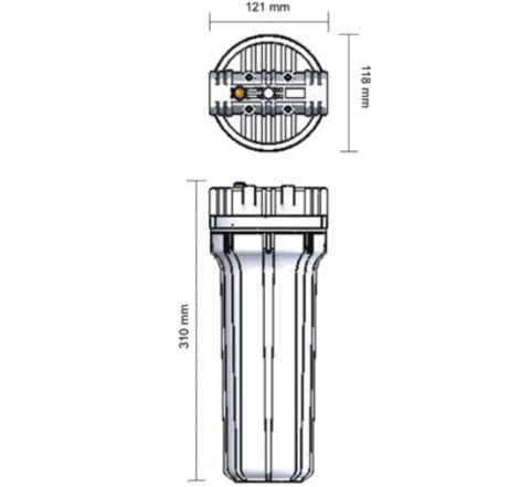 CONJUNTO FILTRO DE ENTRADA DE ÁGUA MÁQUINA DE GELO - comprar online