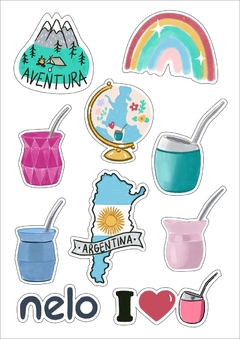 Plancha de Stickers - comprar online