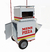 Carrinho de mini pizza rodas pneumática e com forno de alta temperatura Pipocar 4220 branca na internet