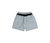 Shorts Disturb Angled Nylon In Grey - loja online