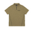 CAMISETA DISTURB ATHLETICS ZIP POLO IN BEIGE