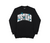 MOLETOM DISTURB COLLEGE CREWNECK IN BLACK