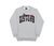 MOLETOM DISTURB COLLEGE CREWNECK IN HEATHER GREY