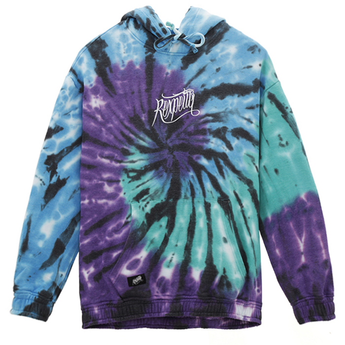 MOLETOM REXPEITA LOGO TIE DYE - Tribo Board Shop