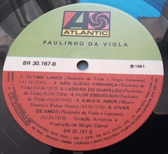 Lp Paulinho da viola - 1981 na internet