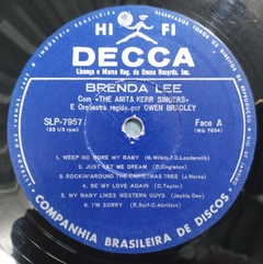 Lp Brenda Lee - selo Decca, sem data (anos 50) - DISCOS, VINIL, LPS, CDS, MÚSICA Sub solo