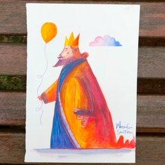 Arte original King Balloon - comprar online