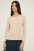 Remera Princesa ML Beige - comprar online