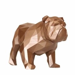 Bulldog Inglês Geométrico