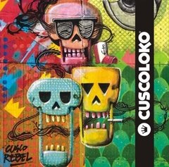 Peitoral Skulls Neon Cuscoloko na internet
