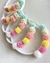 Tiara Pompom Tule Candy Colors (un) - comprar online