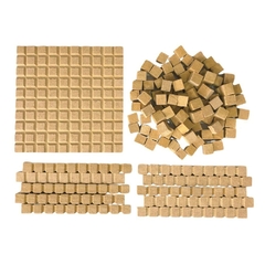 Material Dourado com 111 peças - Madeira - comprar online