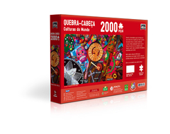 Culturas do Mundo - Quebra-Cabeça 2000 peças - comprar online