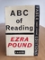 Ezra Pound Abc of Reading