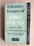 Literary Essays of Ezra Pound edited an Intro T. S Eliot 1960 UK