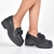 Imagem do Mocassim Tratorado Via Marte Sapato Loafer Feminino 23-902