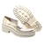 Mocassim Tratorado Via Marte Sapato Loafer Feminino 23-17002 - loja online