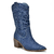 Bota Western Jeans Via Marte Denim Country Feminino 23-2708 na internet