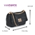 Bolsa Tramada Via Marte Crossbody Tiracolo Alça Ajustável Puffer B1-158