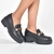 Imagem do Mocassim Tratorado Via Marte Sapato Loafer Feminino 23-904