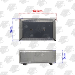 PORTA GUARDANAPO MESA INOX 32 - comprar online