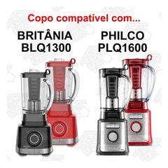 Copo P/ Liquidificador Britânia Blq1300 / Philco Plq1600 na internet