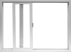 Ventana de PVC 1,00 x 0,60 Blanca DVH 4/9/4 cierre lateral unipunto Linea FRA - tienda online