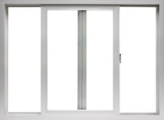 Ventana de PVC 2,00 x 0,60 Blanca Vidrio 4mm cierre lateral unipunto Línea FRA - tienda online