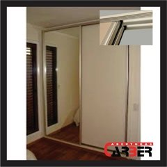 Frente de Placard Integral en Melamina Texturada 1,98 a 2,18 x 2,60  - comprar online