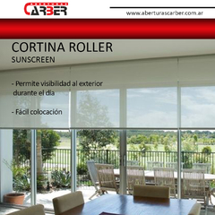 Cortina Roller Blackout, screen 5%, aberturas carber, fabrica de roller, cortinas roller, fabrica de blackout