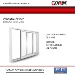 ventanas de pvc fg nexo aberturas tecnoperfiles venhausen aberturas carber doble vidrio