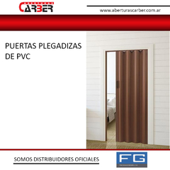 Puerta Plegadiza de PVC Linea FRA 0,84 x 2,00