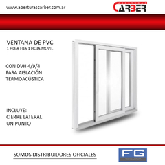 ventanas de pvc fg nexo aberturas tecnoperfiles venhausen aberturas carber doble vidrio