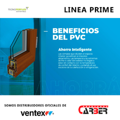 Ventana Simil Madera PVC ADVANCE de TECNOPERFILES DVH 4/9/4 de 1,00 x 0,90 Color Blanco Cierre Multipunto (el precio que figura es en DOLAR OFICIAL) - comprar online