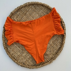 Tanga Alta Borboleta Fio Duplo - Laranja GG - comprar online