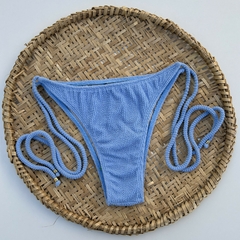 Tanga Lacinho Maresias Textura - Azul